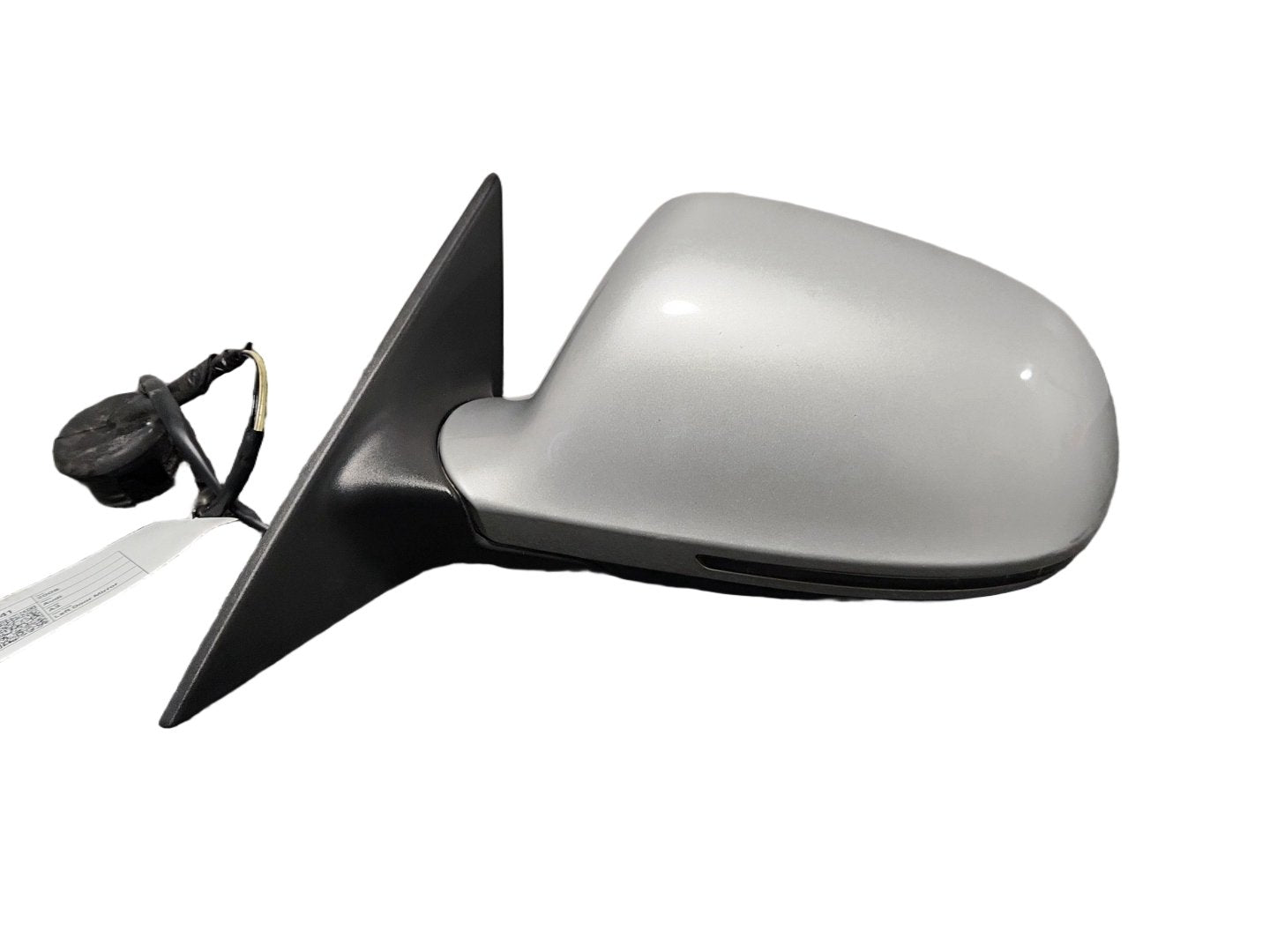 Audi A3 8P Hatchback Genuine Front Left Door Wing Mirror in Silver P5 / X7W
