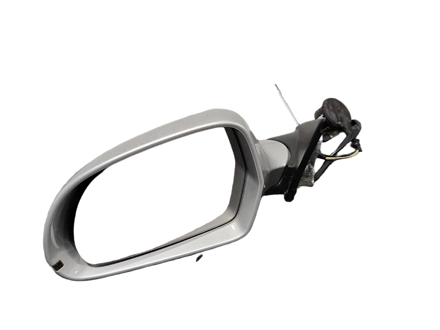 Audi A3 8P Hatchback Genuine Front Left Door Wing Mirror in Silver P5 / X7W