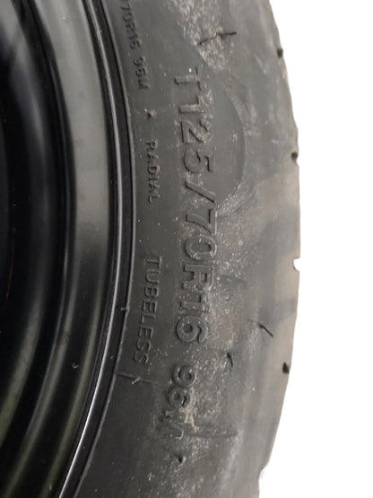 Audi A3 8P Hatchback 16" Spare Wheel 125/70/16 1K0601027F