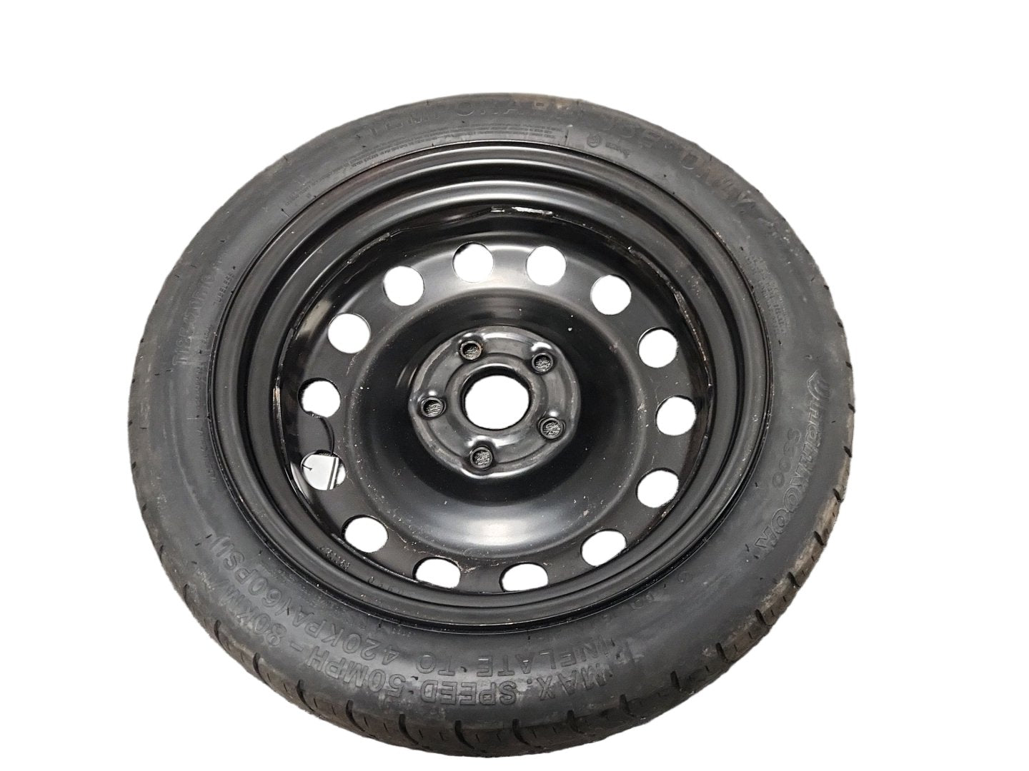 Audi A3 8P Hatchback 16" Spare Wheel 125/70/16 1K0601027F