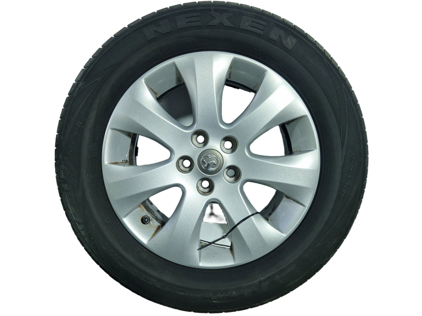 Vauxhall Corsa MK6 16" Alloy Wheel with Tyre 215/60/16 ~4mm 13376018