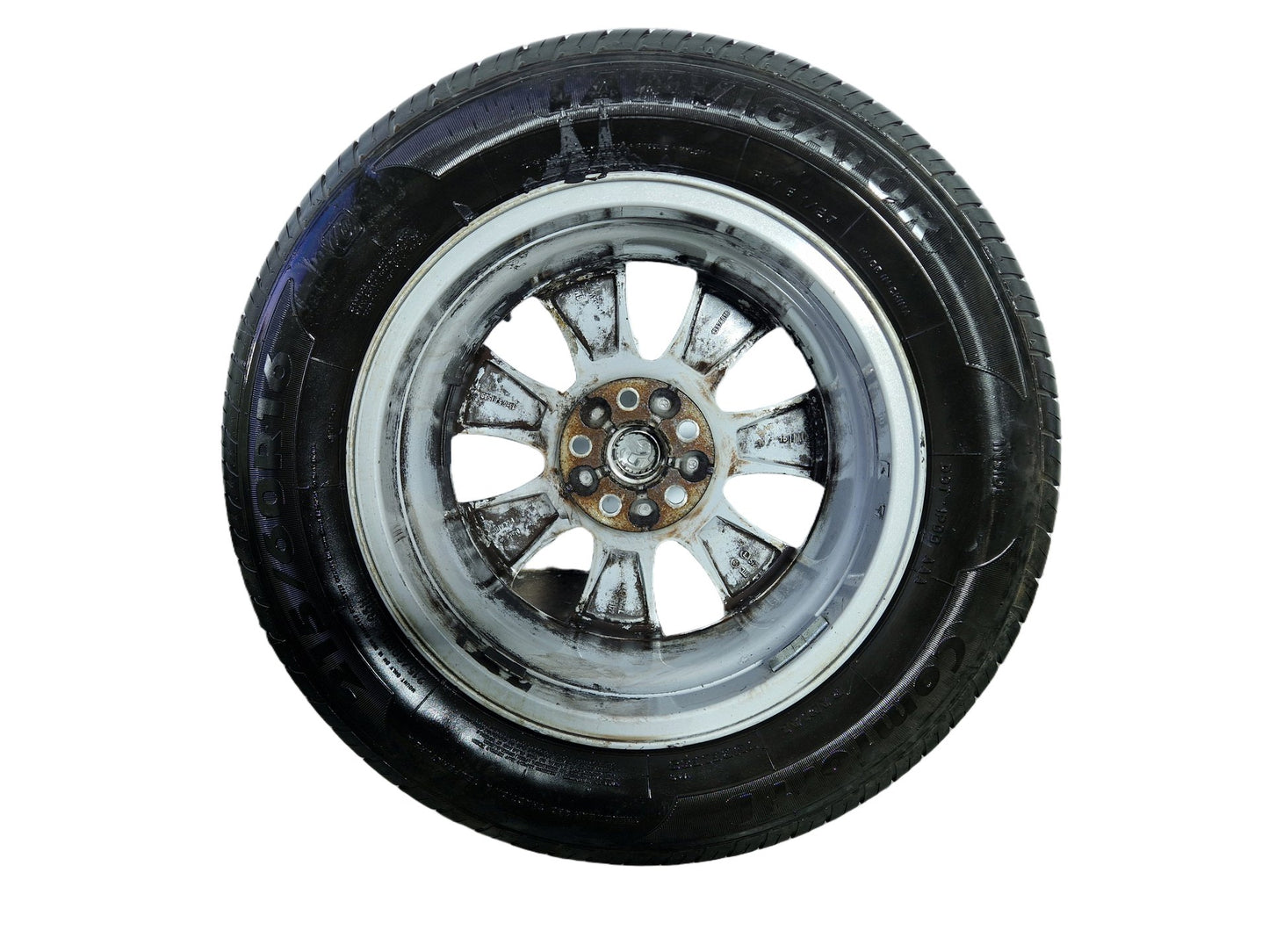 Vauxhall Corsa MK6 16" Alloy Wheel with Tyre 215/60/16 ~6mm 13376018