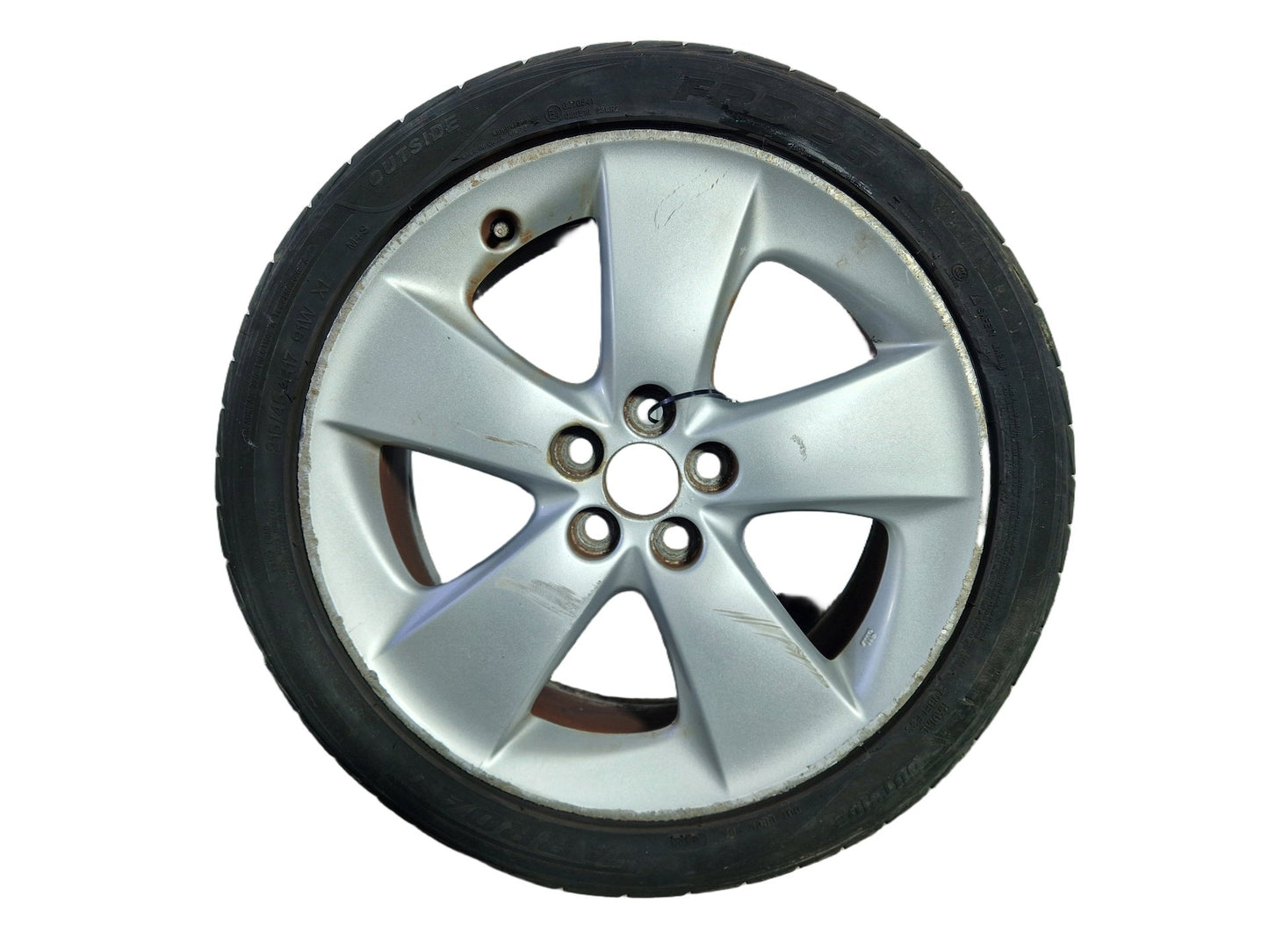 Toyota Prius MK3 (ZVW30) 17" Alloy Wheel with Tyre 215/45/17 ~3mm