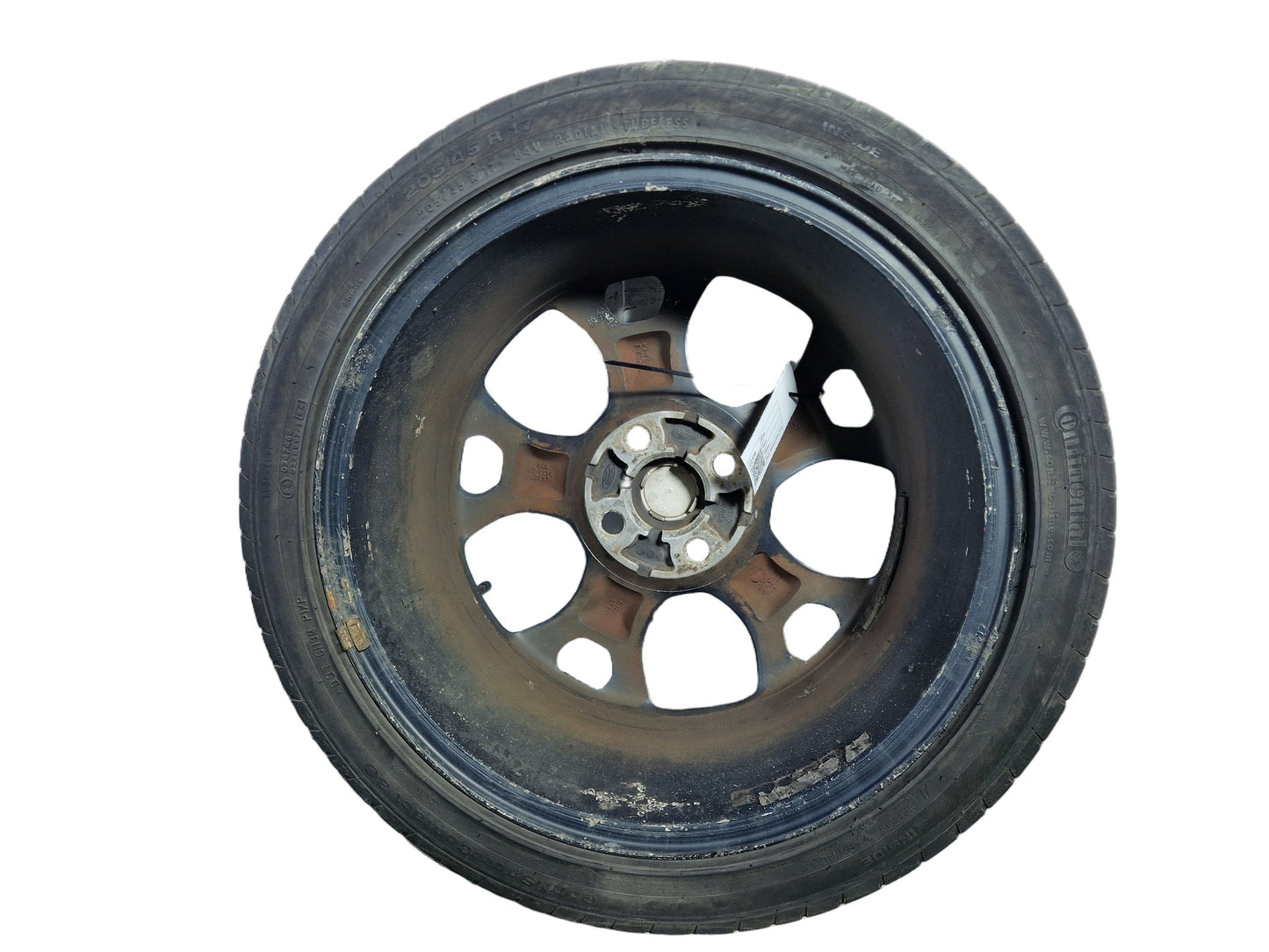 Ford Fiesta MK7 (B299) 17" Alloy Wheel with Tyre 205/45/17 ~4mm