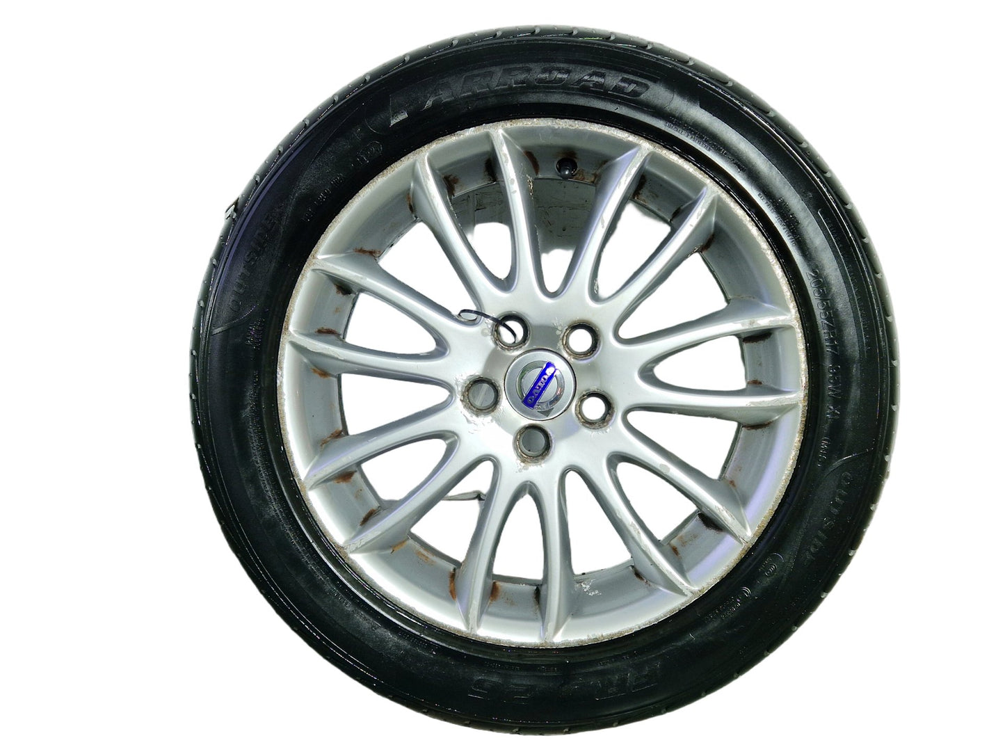 Volvo S40 MK2 (MS) 17" Alloy Wheel with Tyre 205/55/17 ~4mm 30671414