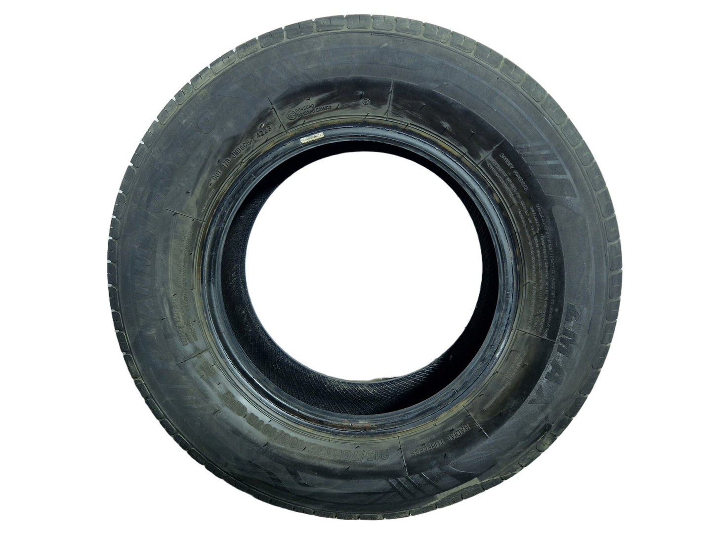 ZMax Tyre 215/70/15C 109/107R 8PR Vanmejor C30 Genuine ~7mm