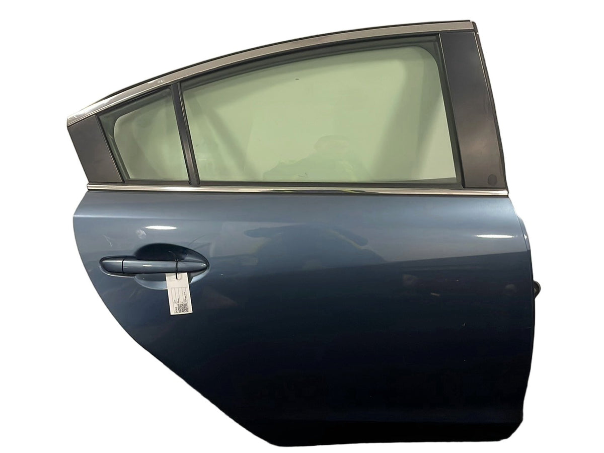 Mazda Mazda6 MK3 (GJ) Saloon Rear Right O/S Driver Complete Door in Blue