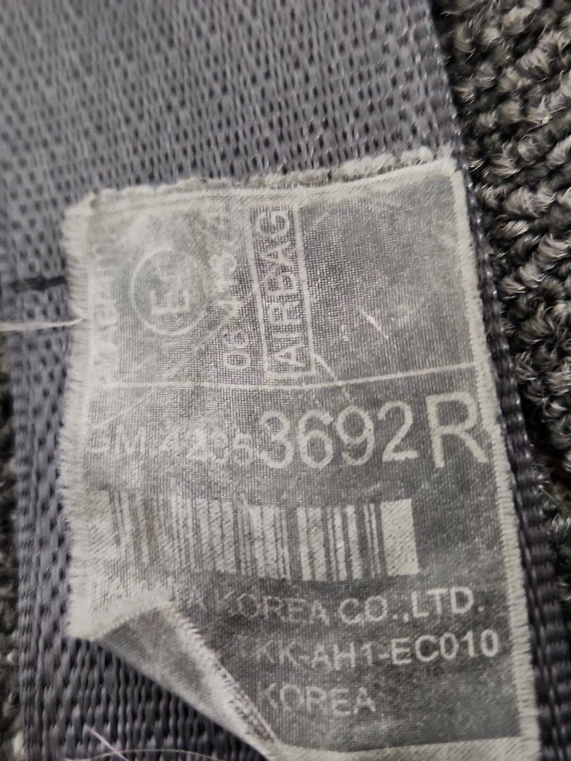 Vauxhall Mokka MK1 (G1U0) SUV Genuine Front Right O/S Driver Seat Belt 42353692