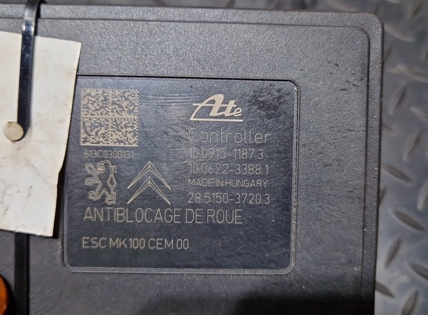 Citroen C3 Picasso MK1 FL (MY10) Genuine 1.6L Petrol Genuine ABS Pump Control Module