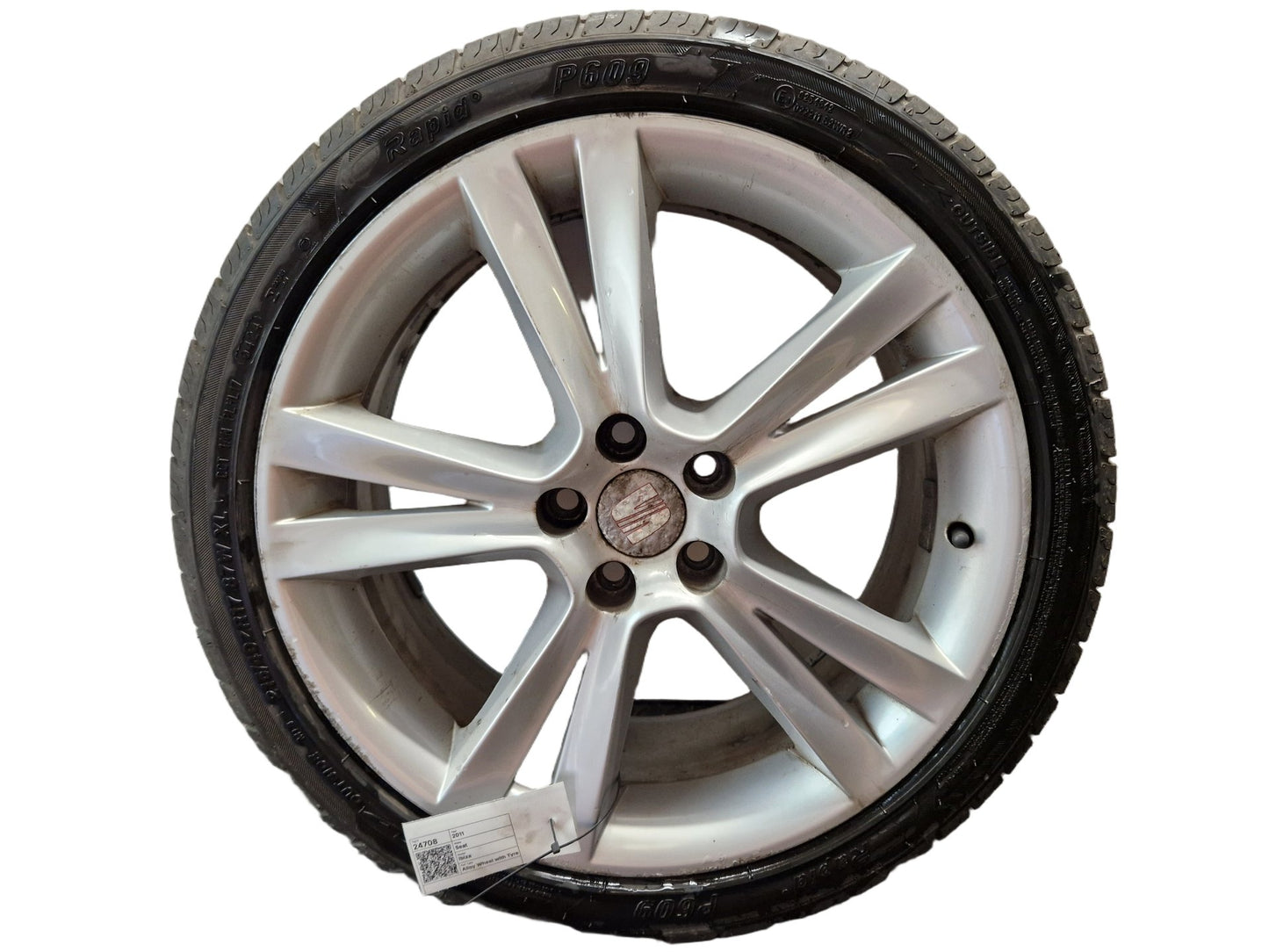 Seat Ibiza MK4 FL 6J 17" Alloy Wheel with Tyre 215/40/17 ~5mm