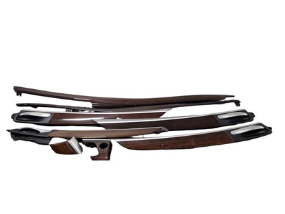 BMW X5 E70 Genuine Door &amp; Dashboard Trim Cover Bamboo Set