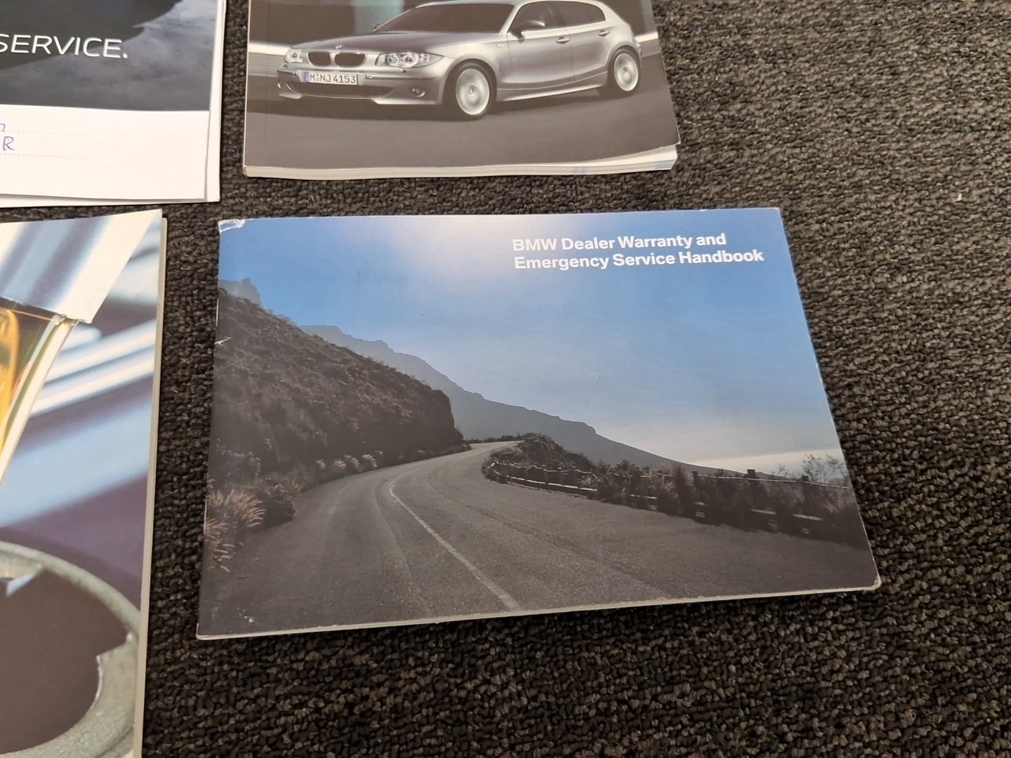 BMW 116i E87 Hatchback Genuine Owners Manual Handbook Wallet