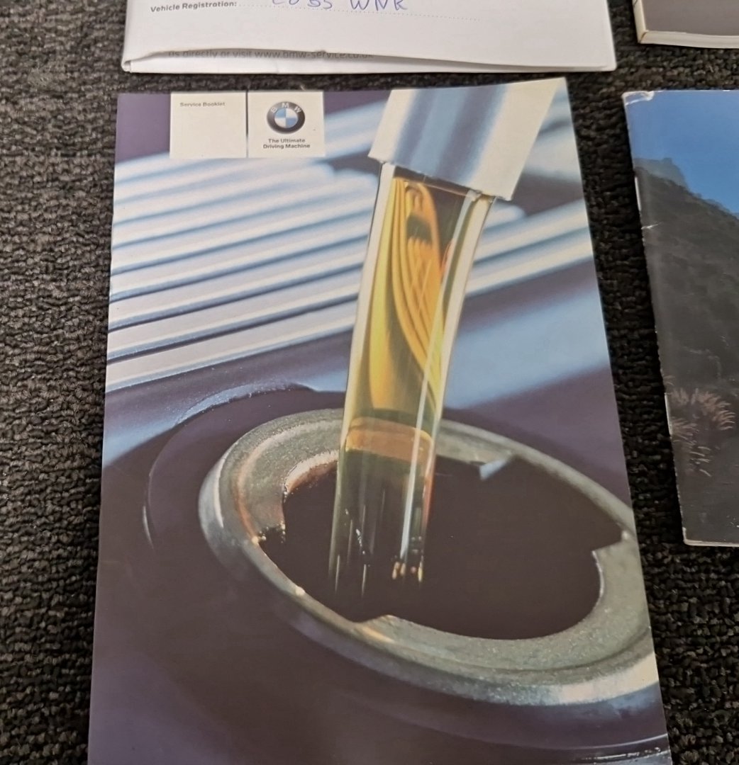BMW 116i E87 Hatchback Genuine Owners Manual Handbook Wallet