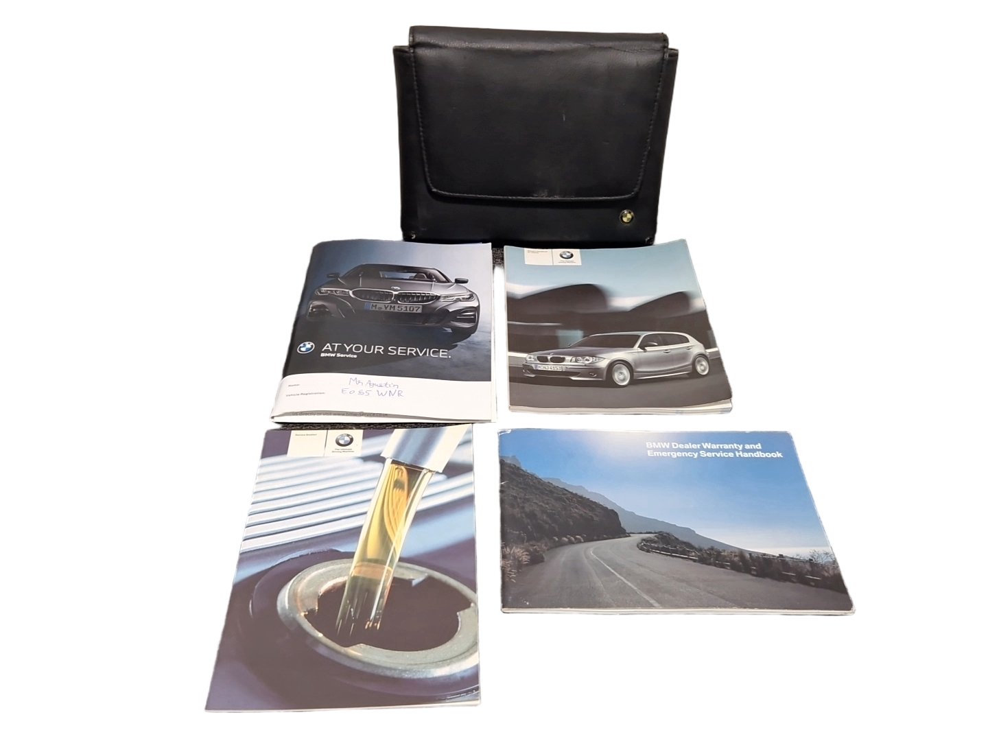 BMW 116i E87 Hatchback Genuine Owners Manual Handbook Wallet