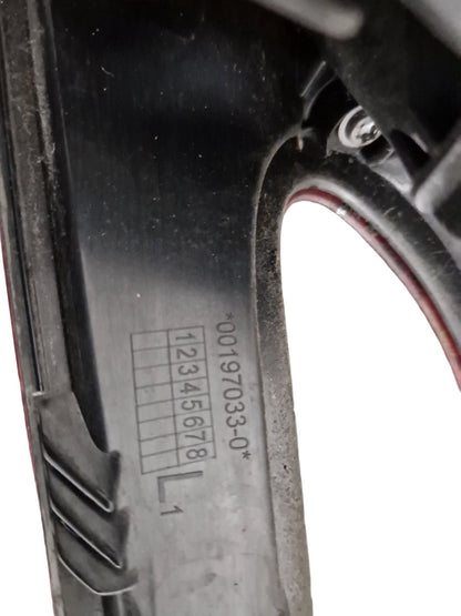 2017 Peugeot 208 MK1 (Ph2)(IA) Genuine Rear Left N/S Tail Light 9810343080