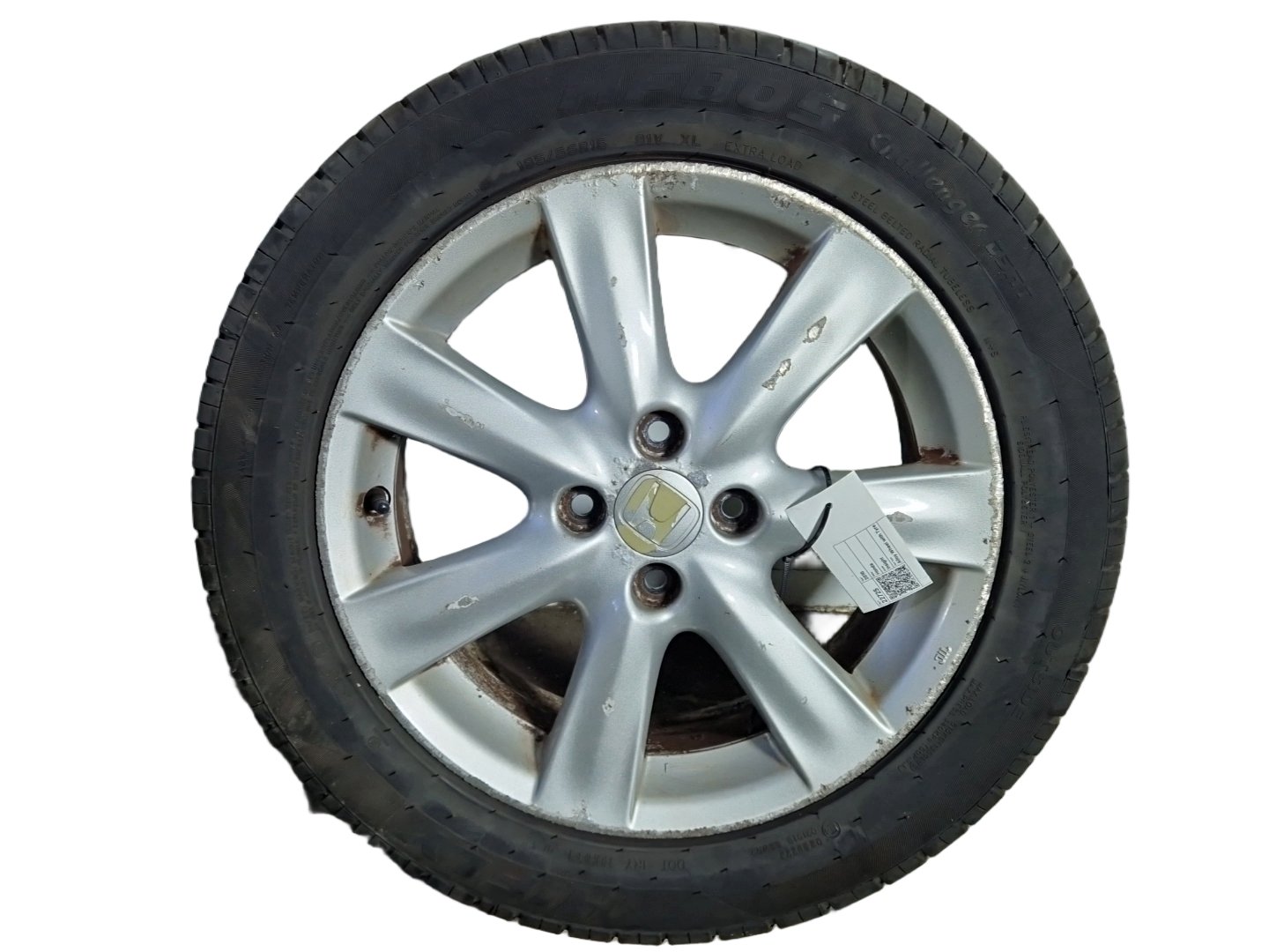 2010 Honda Insight MK2 (ZE2) 16" Alloy Wheel with Tyre 195/55/16 ~7mm