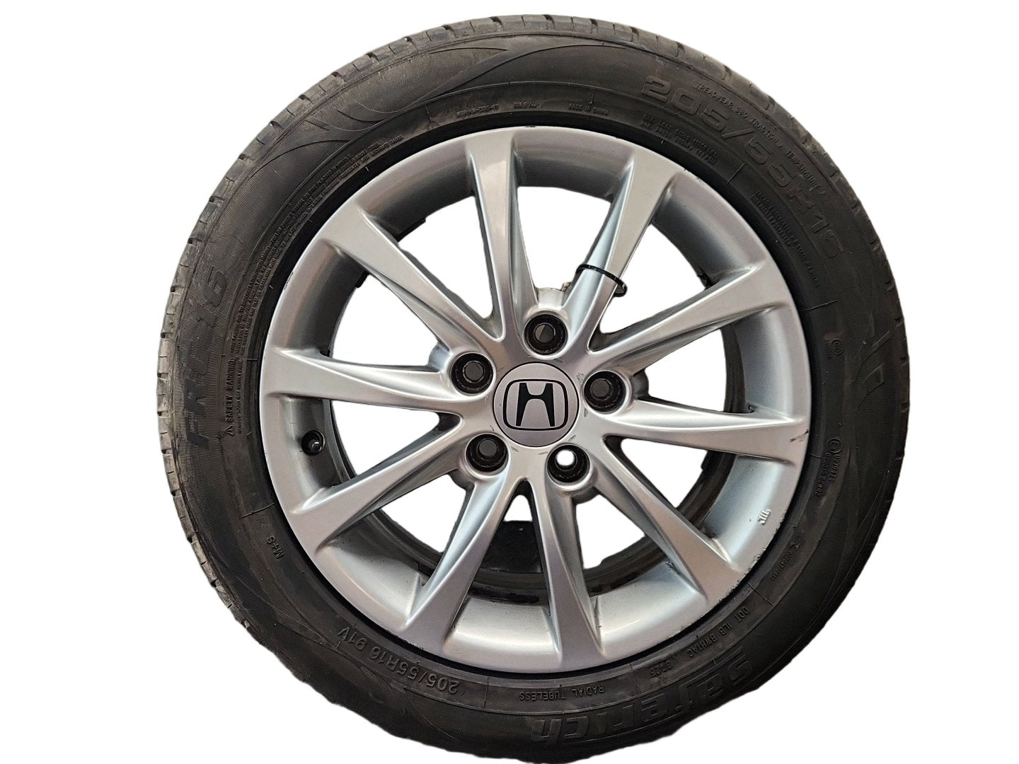 Honda Civic MK9 (FK27) 16" Alloy Wheel with Tyre 205/55/16 ~4mm 16065A