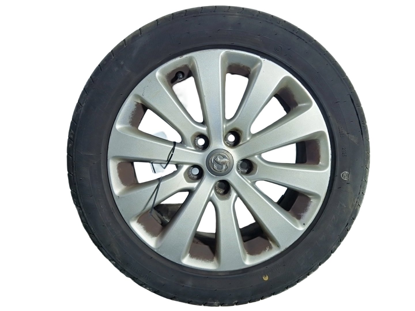 2013 Vauxhall Astra MK6 (J) (A3400) 17" Alloy Wheel with Tyre 225/50/17 ~5mm