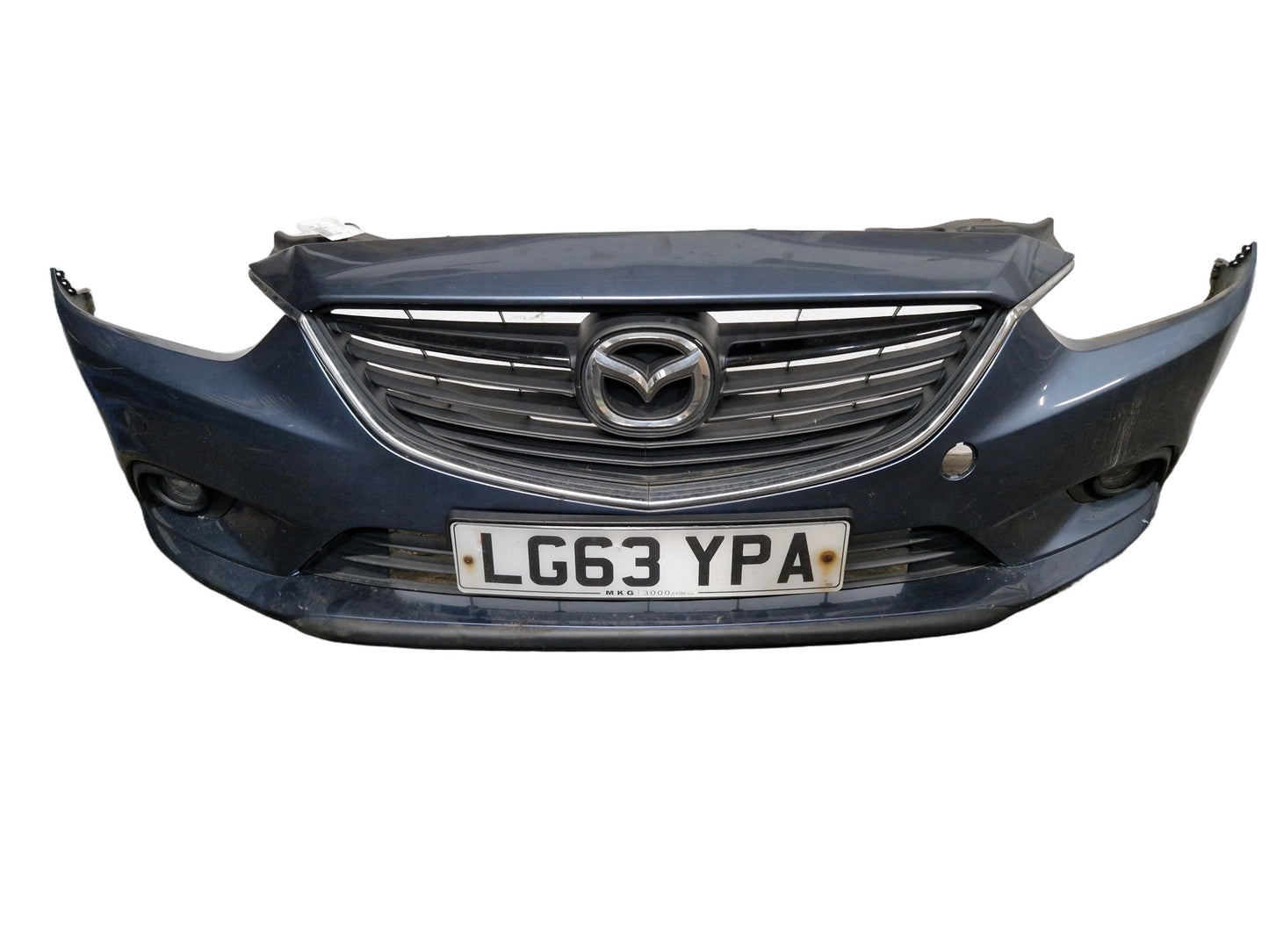Mazda 6 MK3 (GJ) Saloon Genuine Complete Front Bumper in Blue