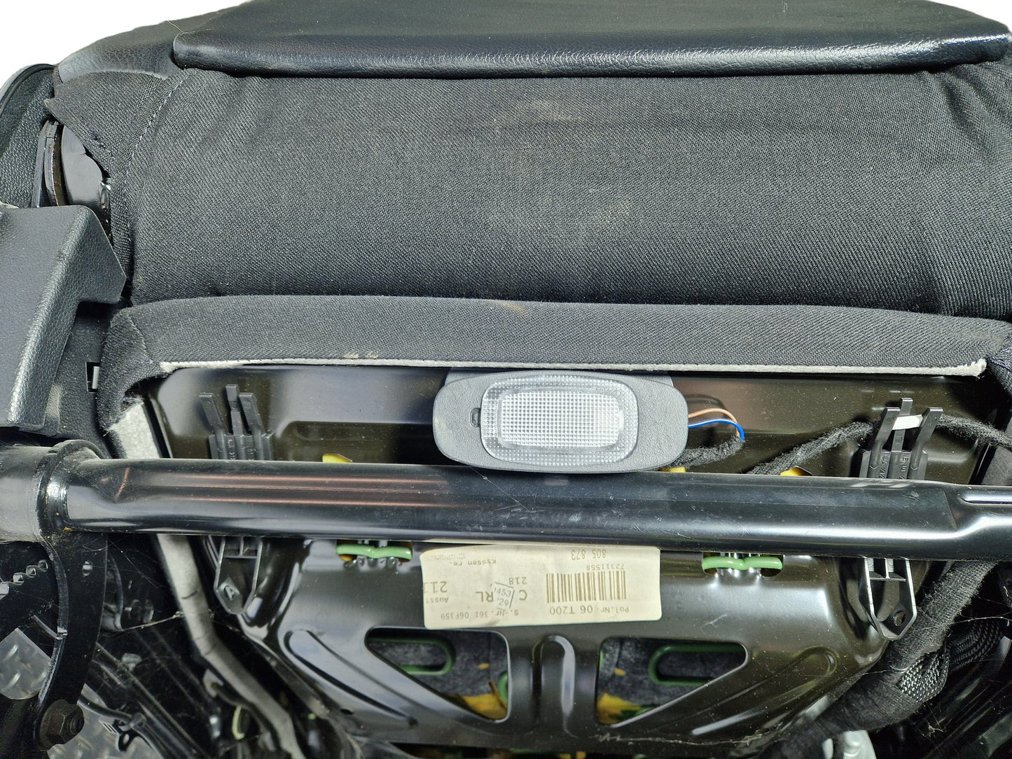 2013-2018 MERCEDES CLS CLASS W218 C218 FRONT RIGHT O/S BLACK LEATHER SEAT