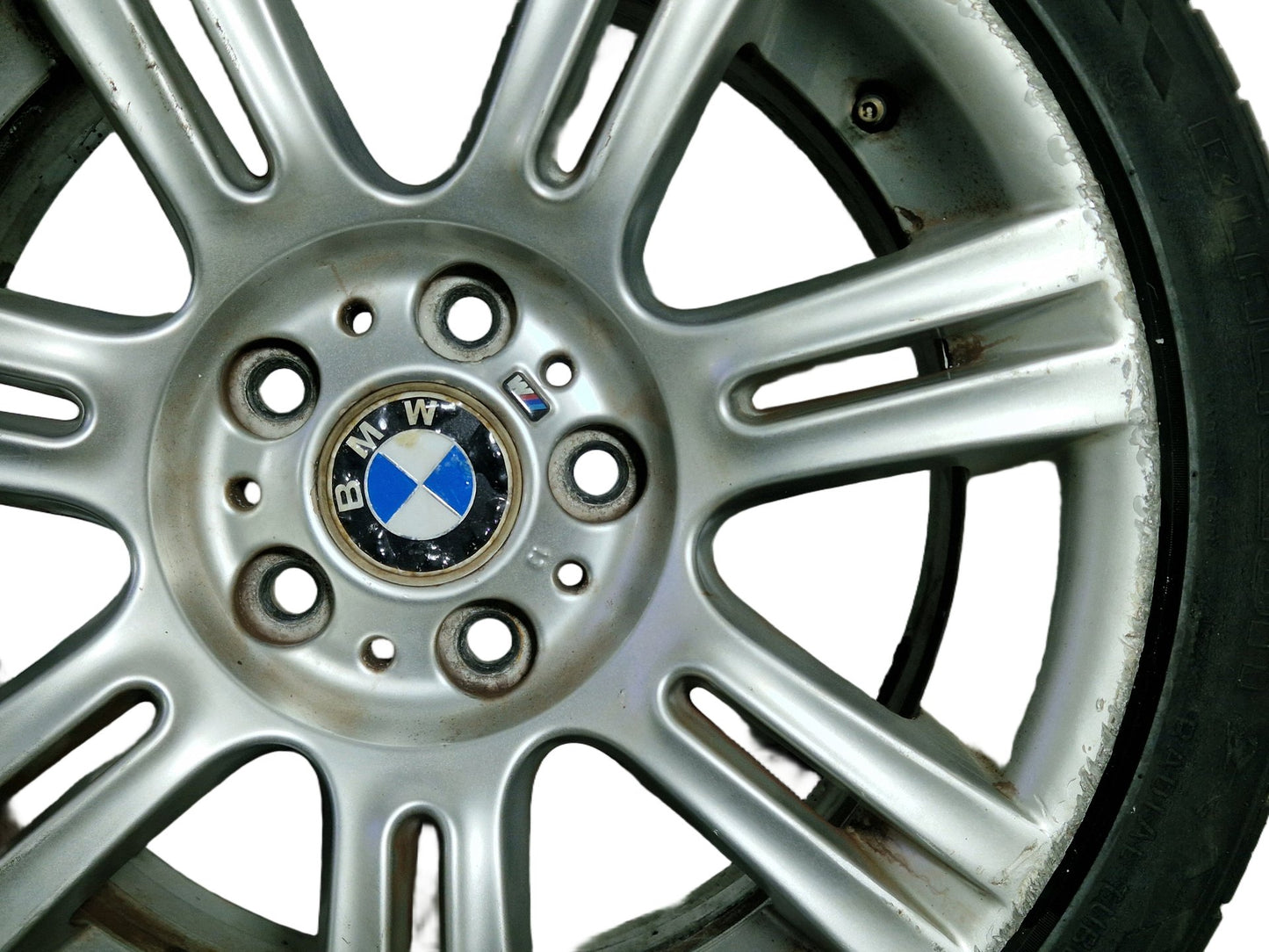 BMW 3 Series E90 17" Alloy Wheel with Tyre 215/45/17 ~4mm 8036936