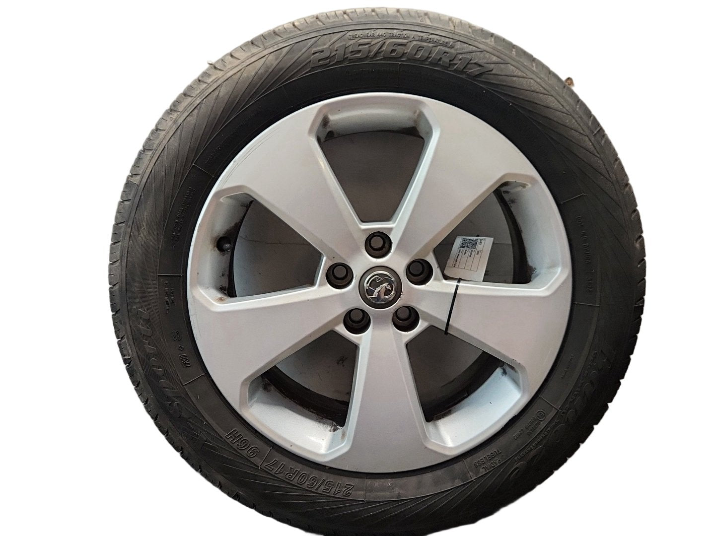 Vauxhall Mokka MK1 (G1U0) 17" Alloy Wheel with Tyre 215/60/17 ~5mm