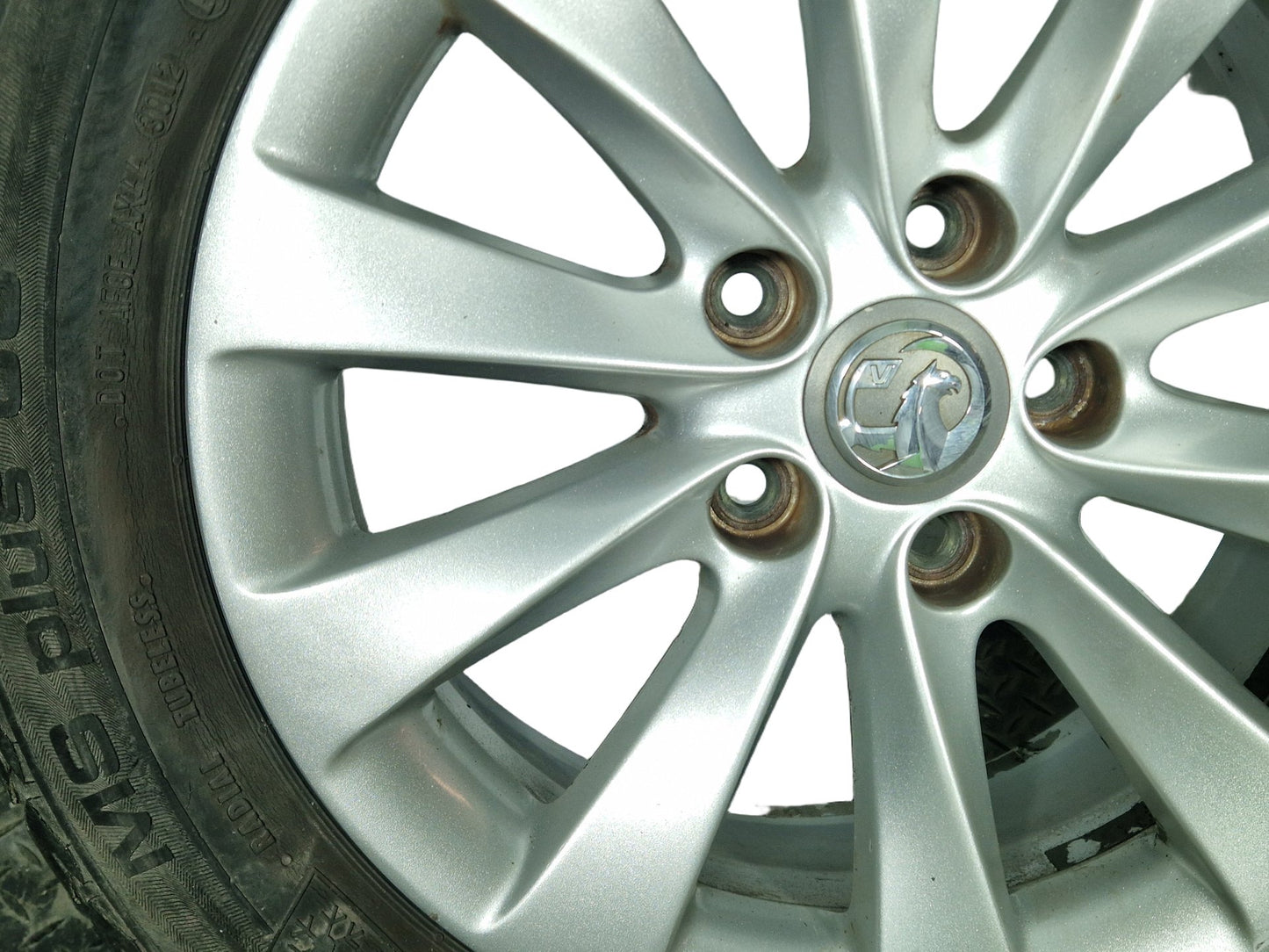 2012 Vauxhall Meriva MK2 (B) (4470) 16" Alloy Wheel with Tyre 205/55/16 ~3mm