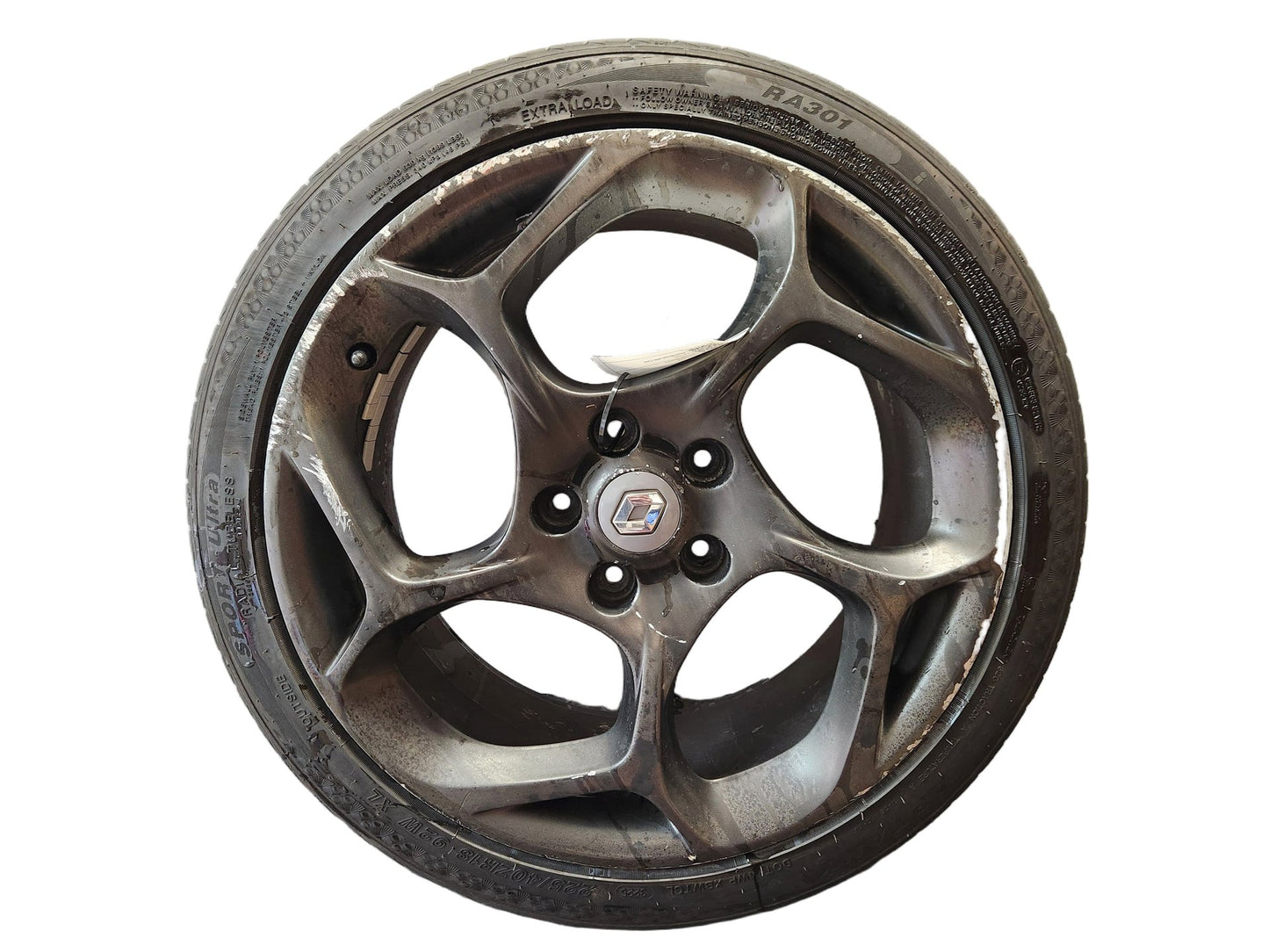 Renault Mégane MK3 (Ph2) (X95) 18" Alloy Wheel with Tyre 225/40/18 ~6mm