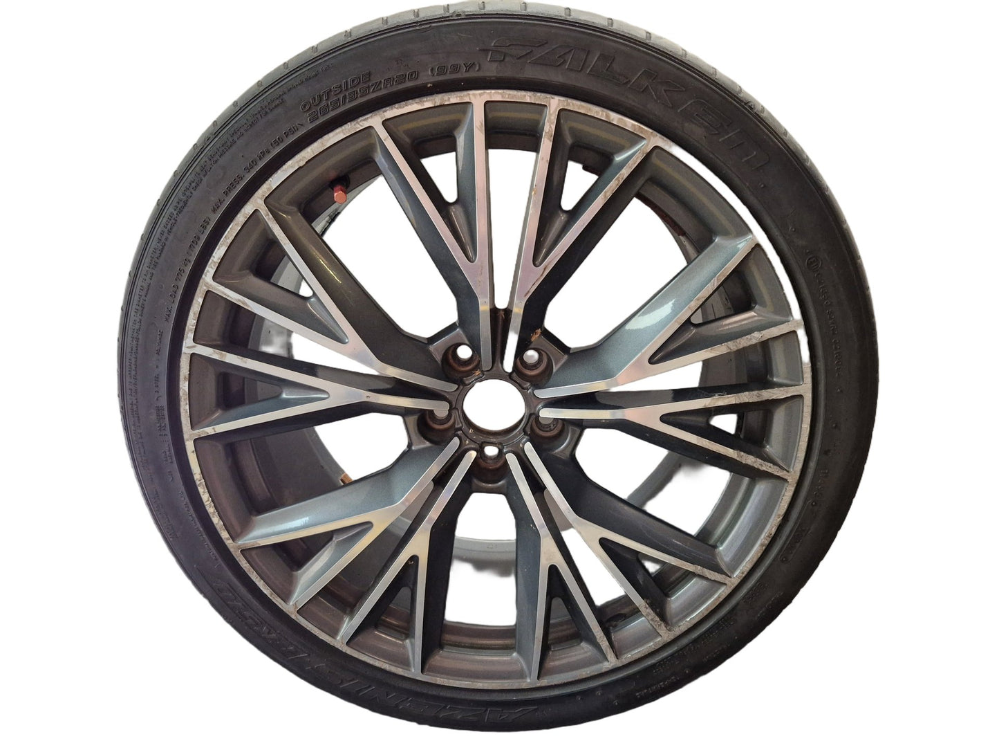 Audi A7 4G 20" Alloy Wheel with Tyre 265/35/20 ~5mm 4G8601025AE