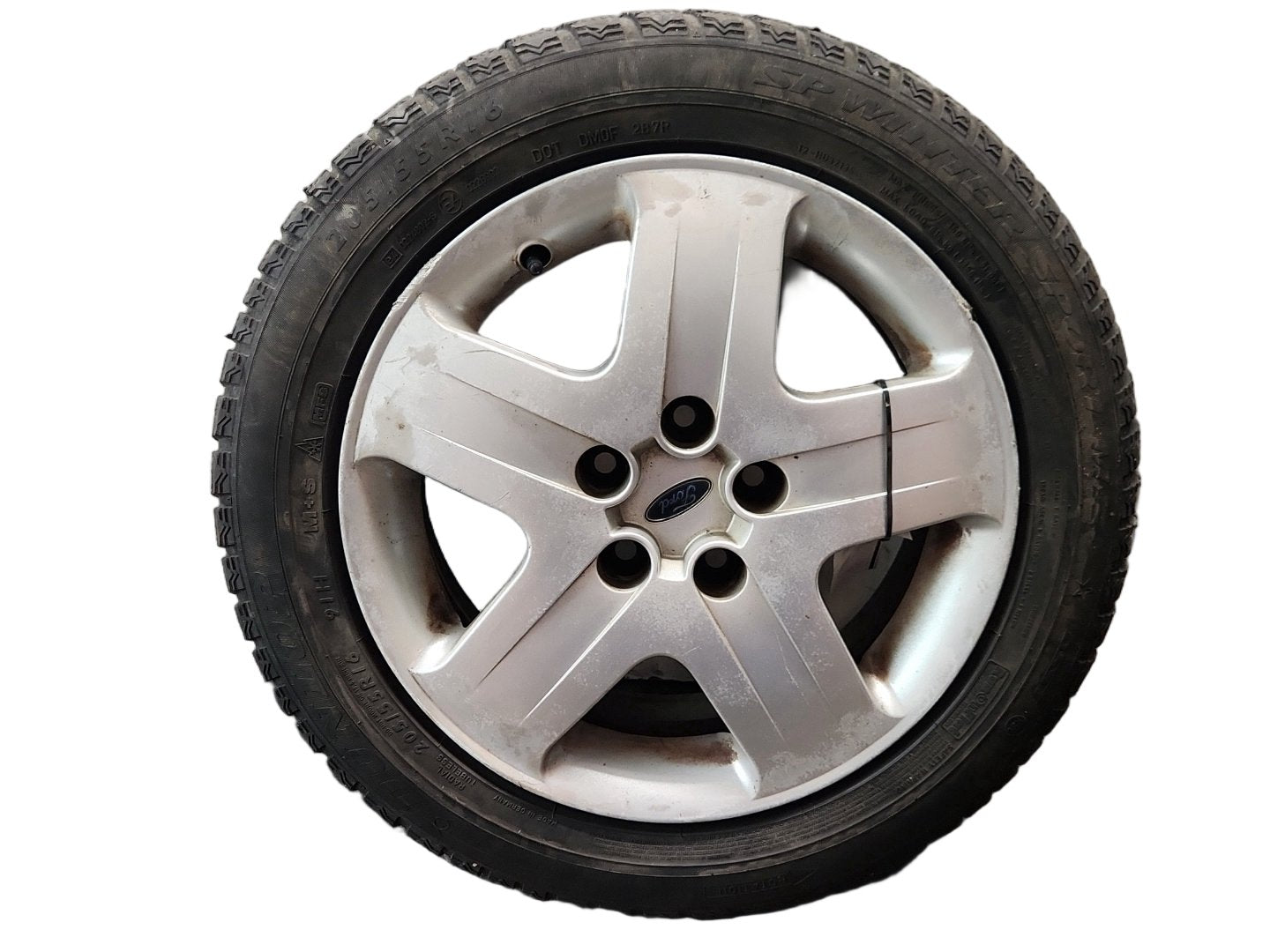 Ford C-Max MK1 FL (C214) MPV 16" Steel Wheel with Tyre 205/55/16 ~3mm