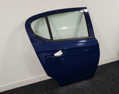 Vauxhall Corsa MK4 (E) (4500) Hatchback Rear Right O/S Complete Door in Blue