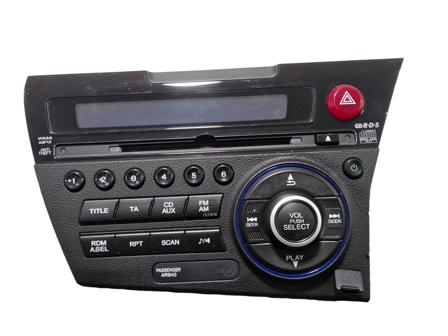 Honda CR-Z MK1 (ZF13) Genuine Radio Stereo CD Player Head Unit 39100-SZT-E21