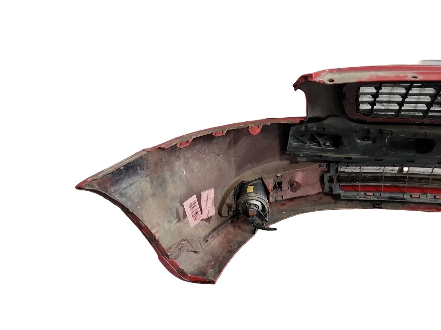 Volvo S40 MK2 (MS) Saloon Complete Front Bumper in Passion Red Solid 61200