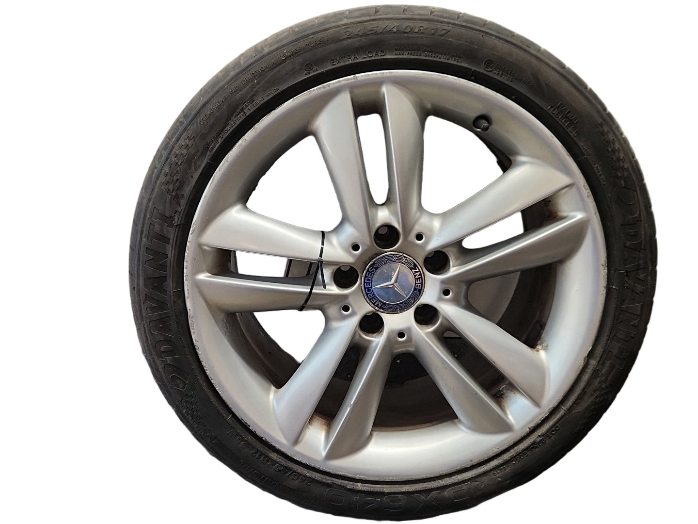 Mercedes CLK-Class C209 17" Alloy Wheel with Tyre 245/40/17 ~3mm A2094014302