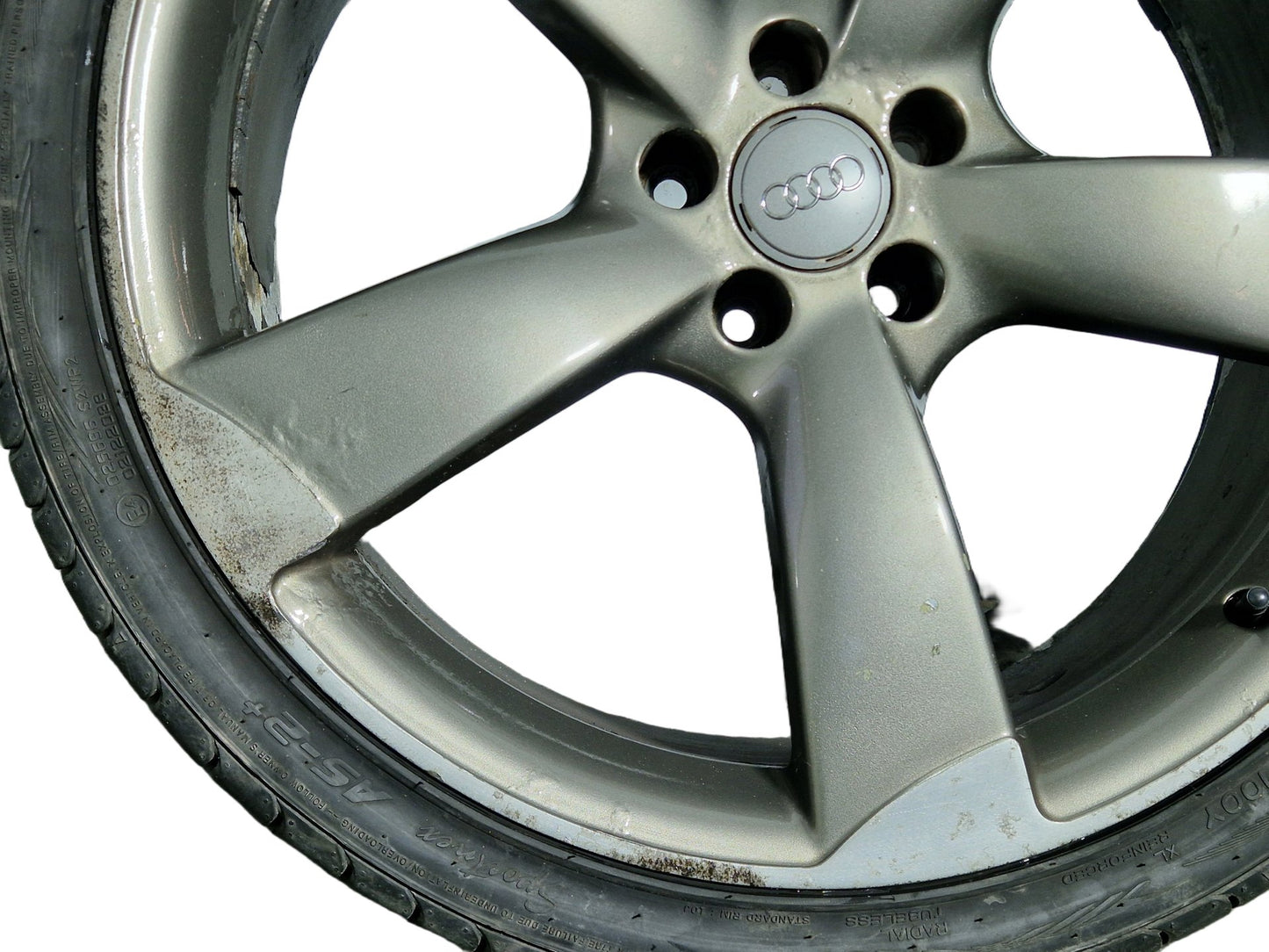 Audi A7 21" Alloy Wheel with Tyre 285/30/21 7mm 4H0601025AT