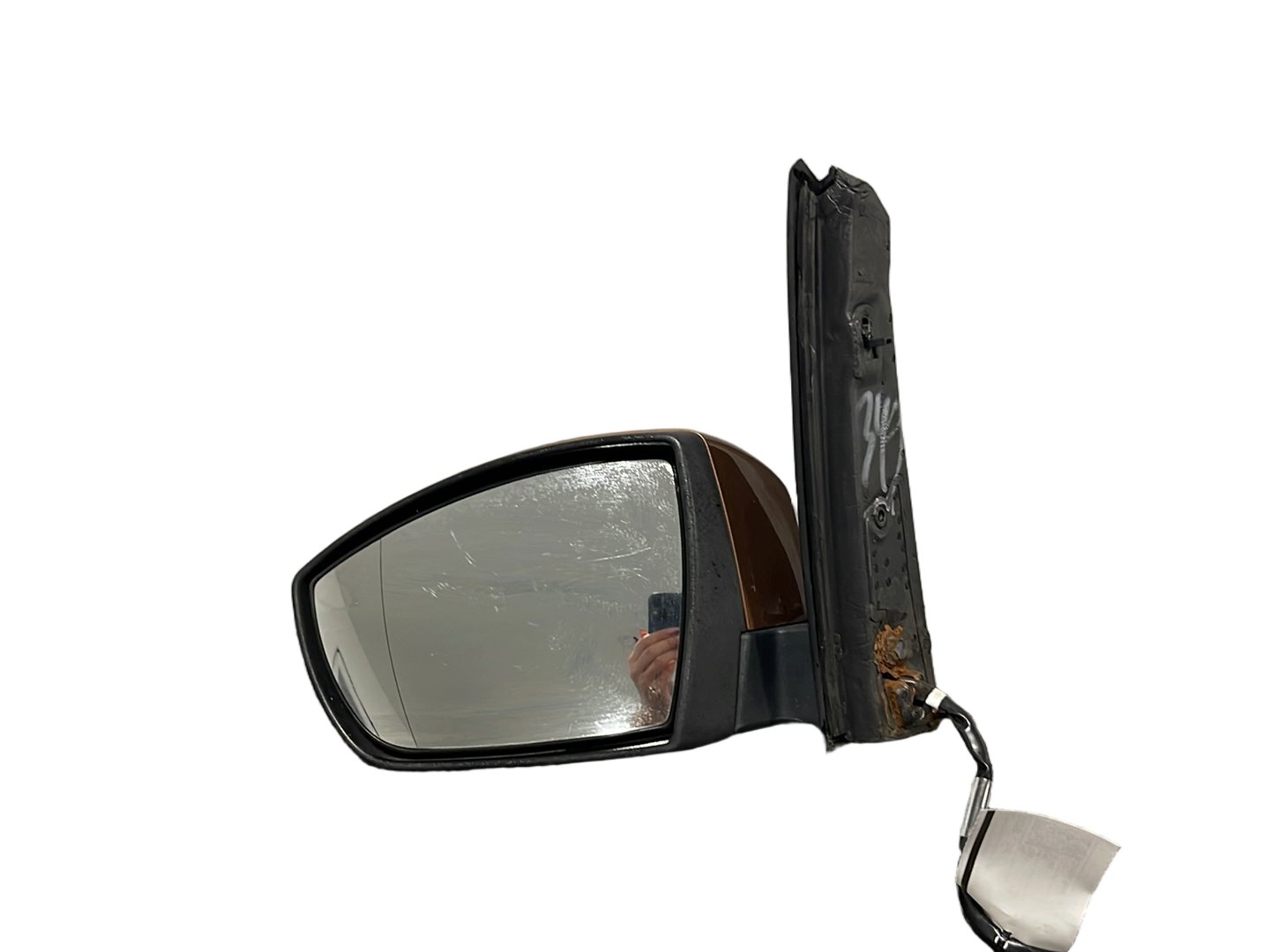Ford C-Max MK2 (C344) MPV Front Left Door Wing Mirror in Brown Burnished Glow