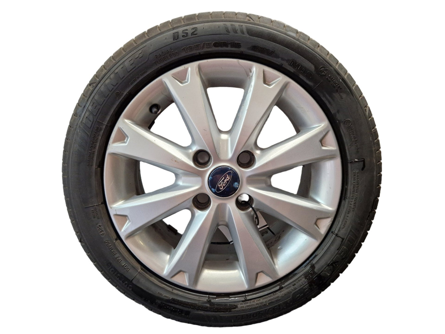 Ford Fiesta MK7 15" Alloy Wheel with Tyre 195/50/15 ~6mm 8V21-1007-GA