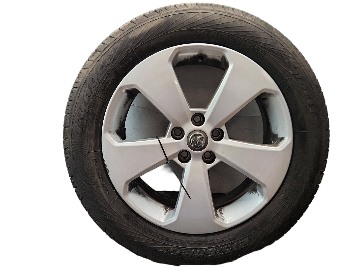 Vauxhall Mokka MK1 (G1U0) 17" Alloy Wheel with Tyre 215/60/17 ~5mm