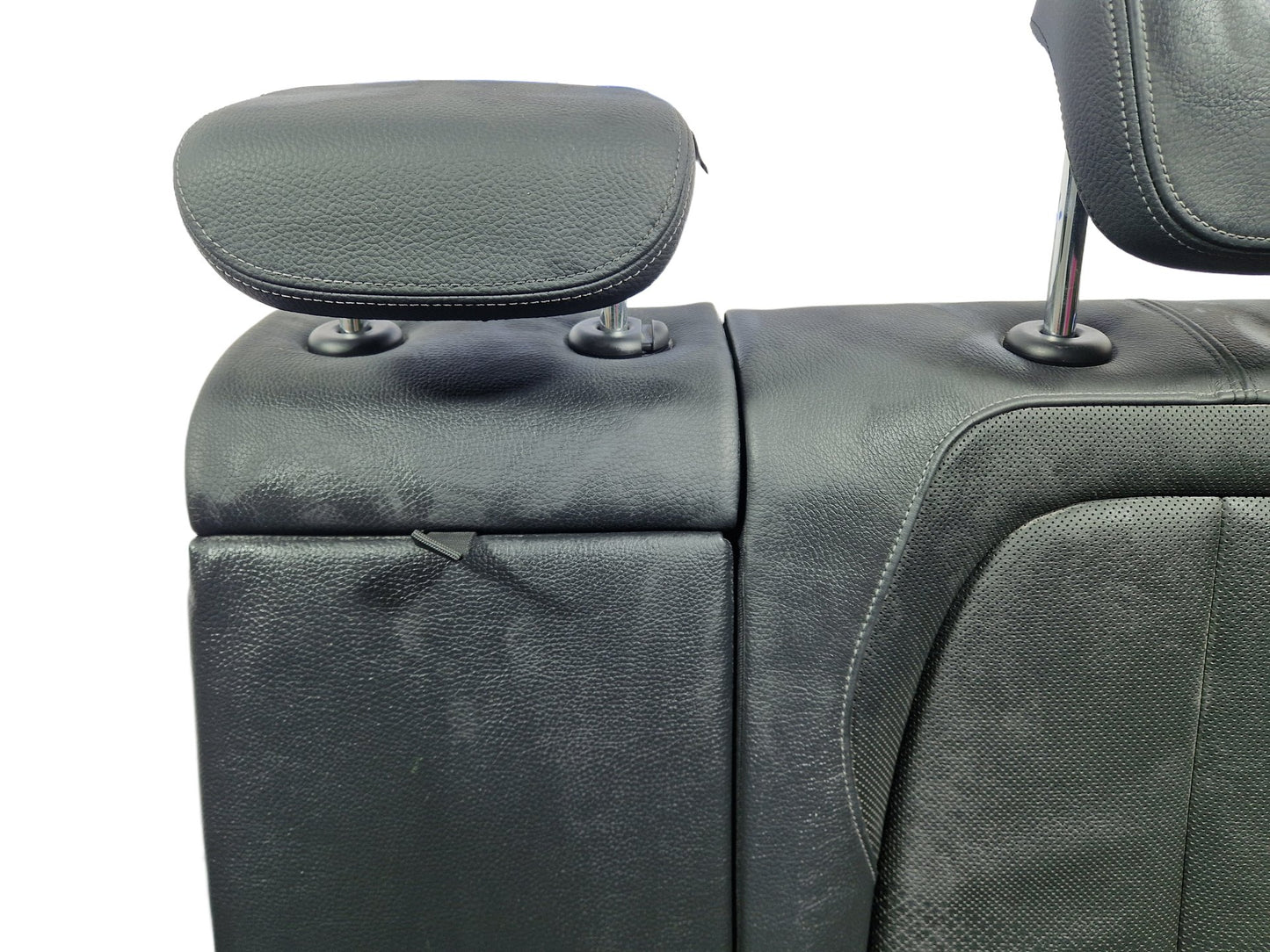 BMW F46 Rear Left N/S Passenger Side Black Leather Seat