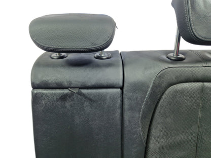 BMW F46 Rear Left N/S Passenger Side Black Leather Seat