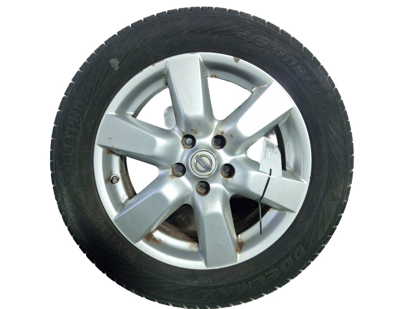 Nissan X-Trail MK2 (T31) 17" Alloy Wheel with Tyre 215/60/17 ~5mm