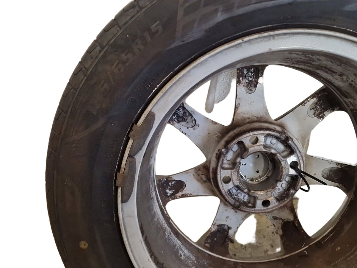 Peugeot 208 MK1 (Ph2) (IA) 15" Alloy Wheel with Tyre 185/65/15 ~5mm