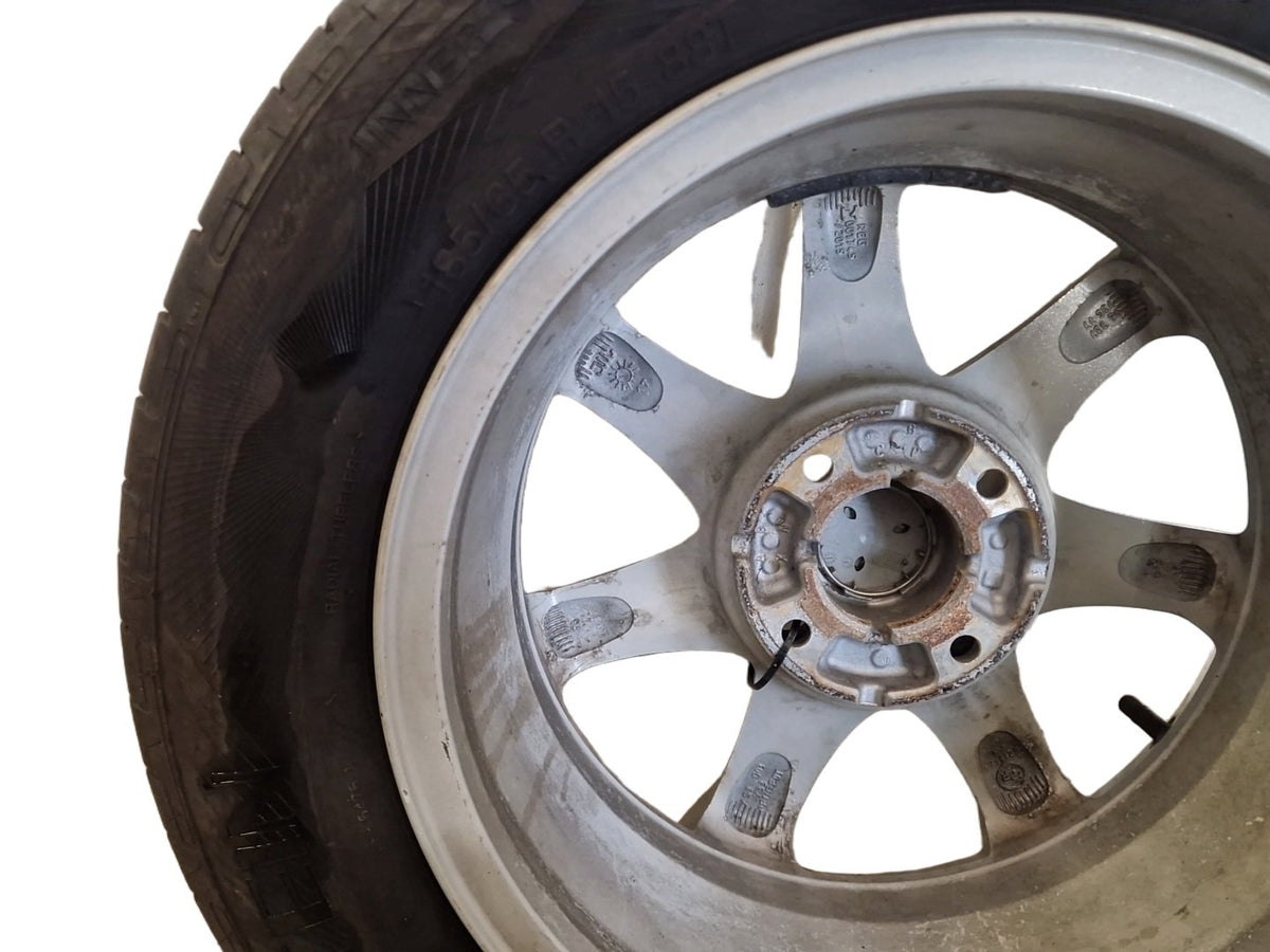 Peugeot 208 MK1 (Ph2) (IA) 15" Alloy Wheel with Tyre 185/65/15 ~5mm