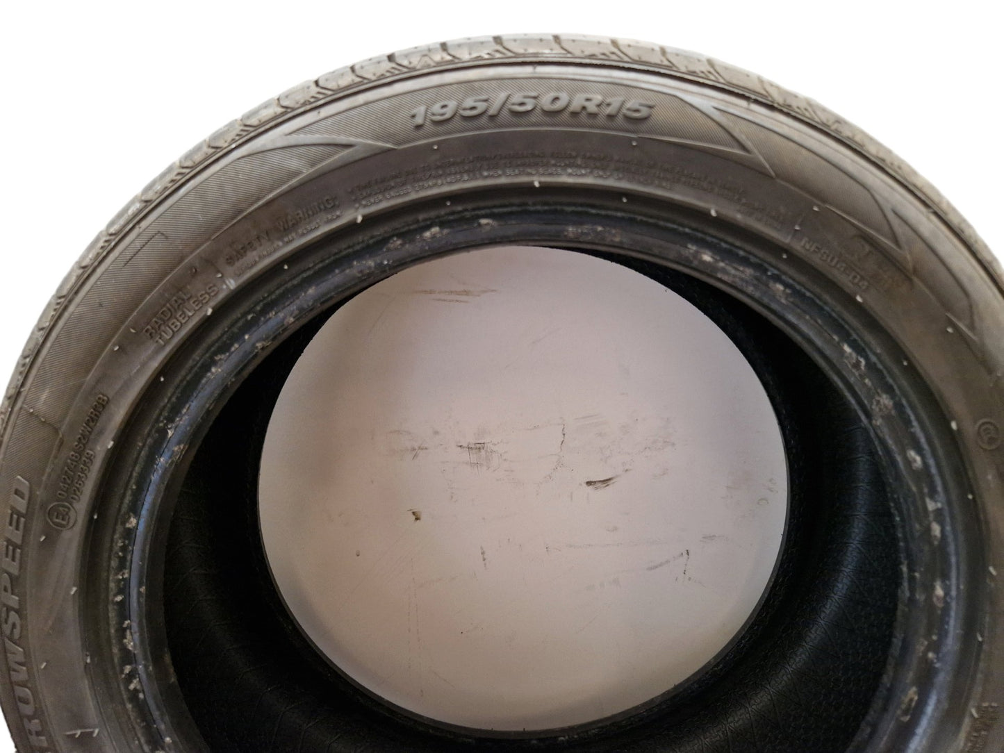 Arrowspeed 195/50/R15 82V AS-S01 Genuine ~6mm Tread