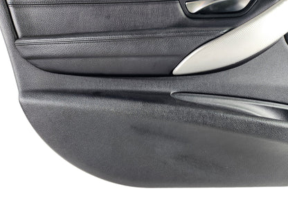 BMW 3 series F30 front left door card panel black leather