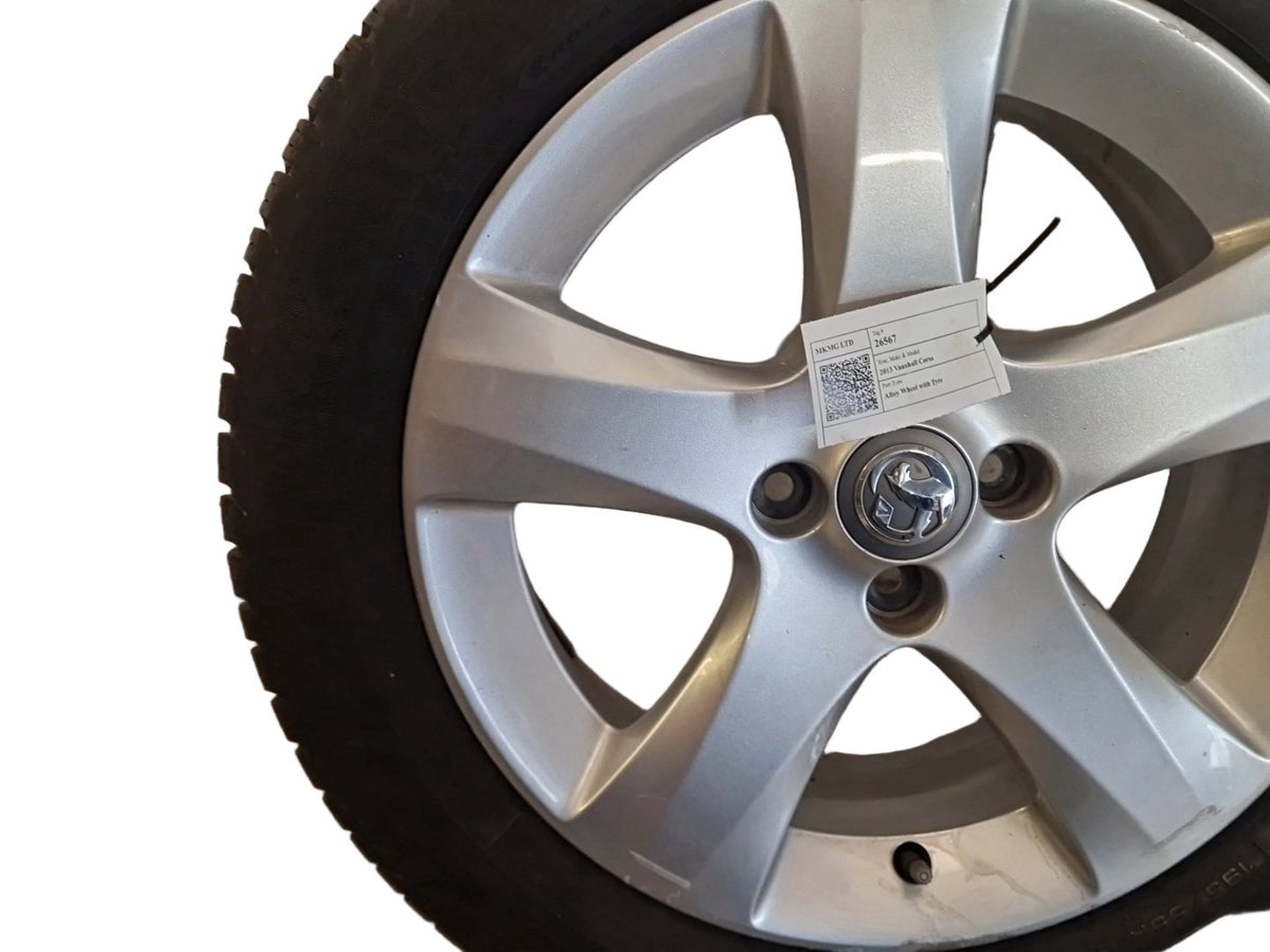 Vauxhall Corsa MK3 (D) (4400) 16" Alloy Wheel with Tyre 195/55/16 ~6mm 13338769
