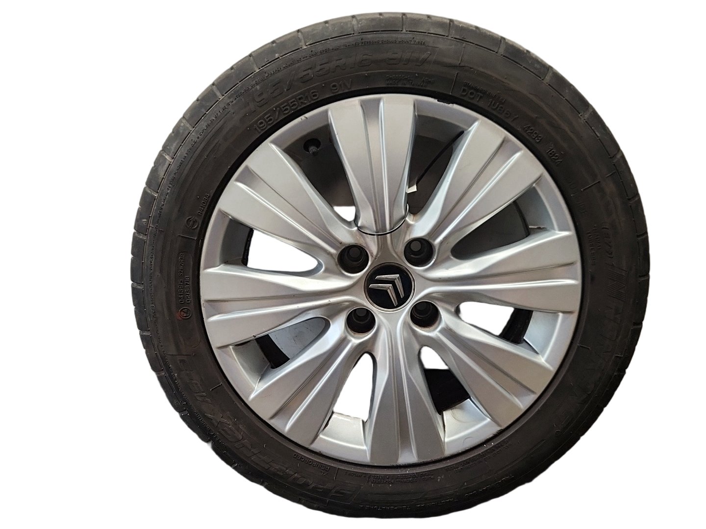 Citroen C3 Picasso MK1 FL (MY10) 16" Alloy Wheel with Tyre 195/55/16 ~5mm
