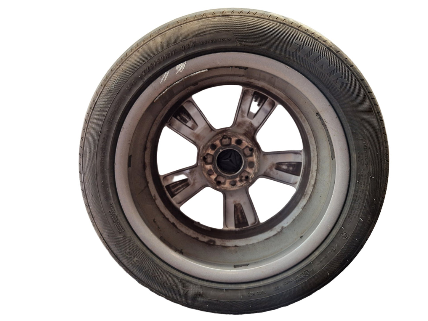Mercedes-Benz C-Class W205 17" Alloy Wheel with Tyre 225/50/17 ~2mm A2054010800