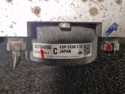 Mitsubishi Outlander PHEV MK3 Genuine ABS Pump Control Module 4670A990