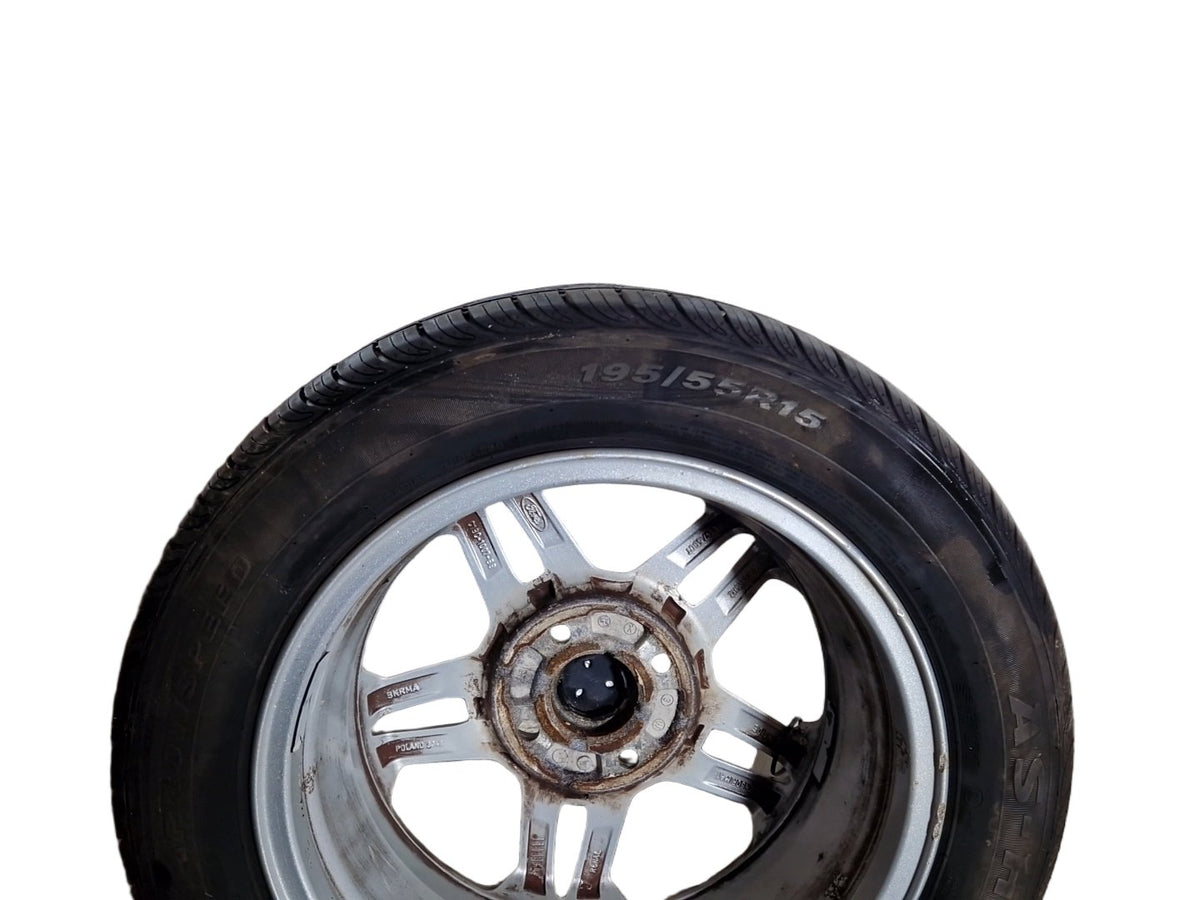 Ford Fiesta MK7 15" Alloy Wheel with Tyre 195/55/15 ~6mm C1BC-1007-BB